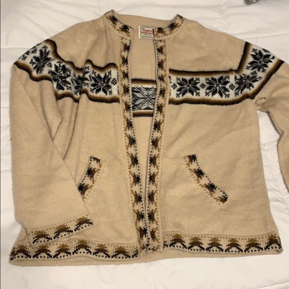 Alpaca wool sweater